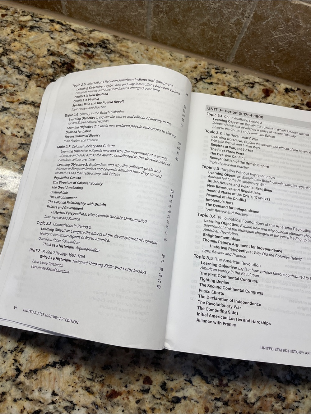 United States History AP Edition Textbook - Red, White & Blue - Picture 7 of 15